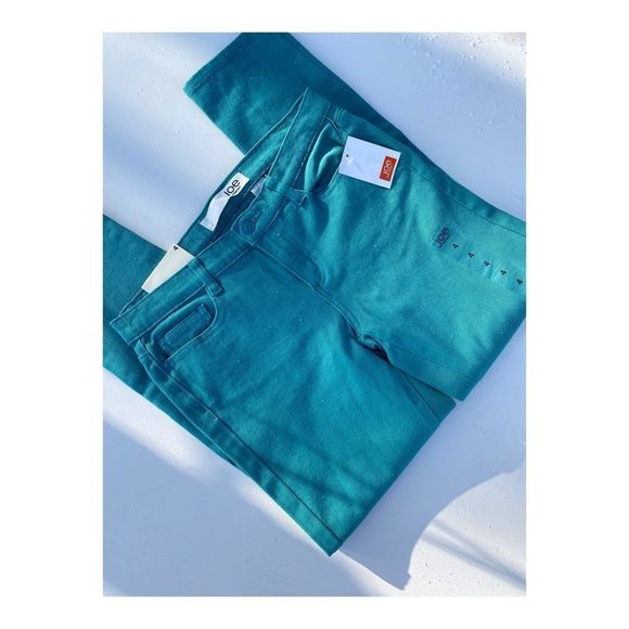 Teal Low Rise Slim Fit Jeans NWT - Picture 6 of 12